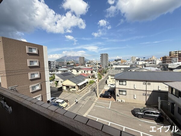 室内からの展望