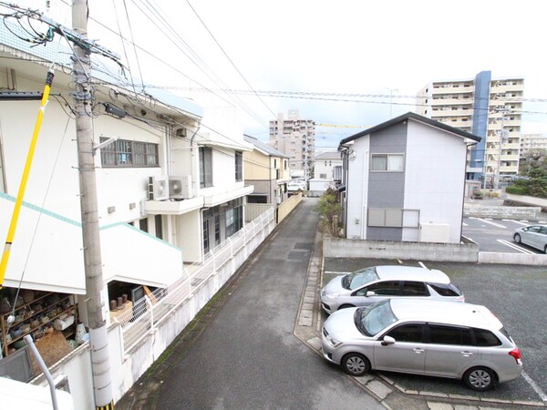 室内からの展望