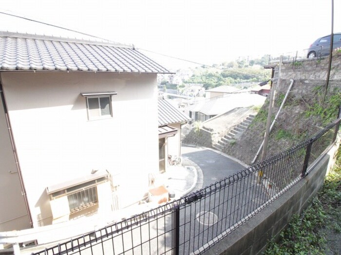 メゾン丸町の室内からの展望