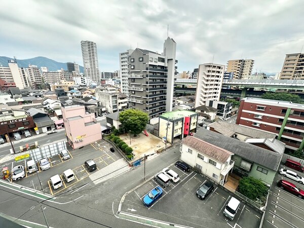 室内からの展望
