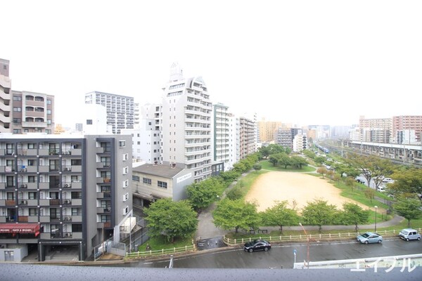 室内からの展望