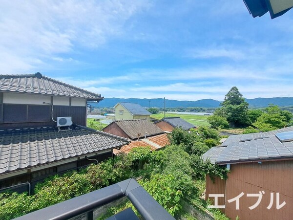 室内からの展望