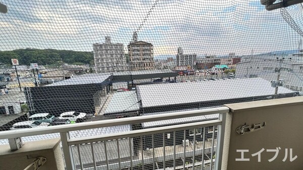 室内からの展望