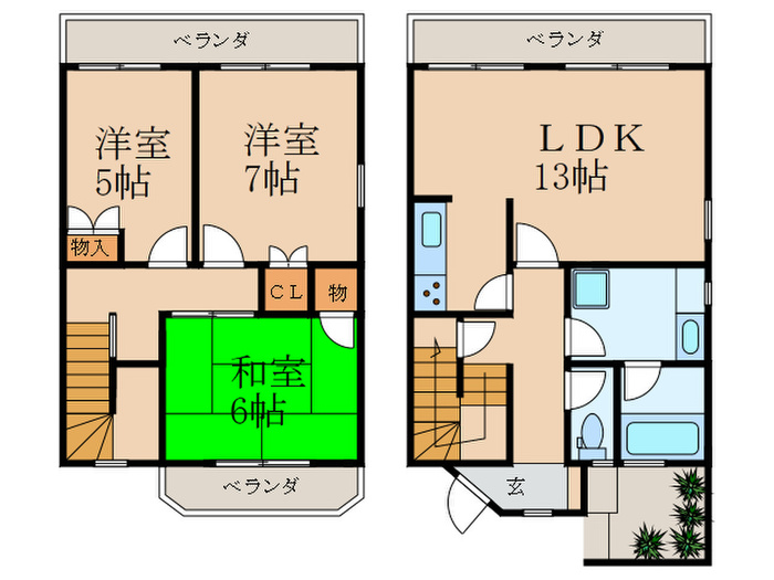 間取図