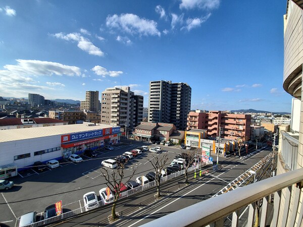 室内からの展望