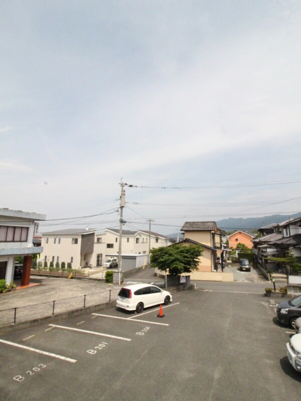 室内からの展望