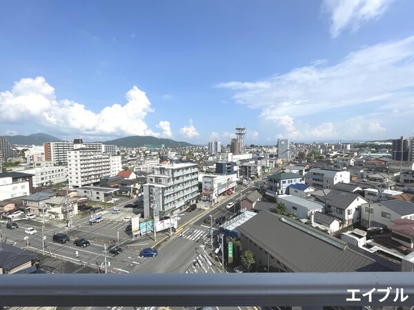 室内からの展望