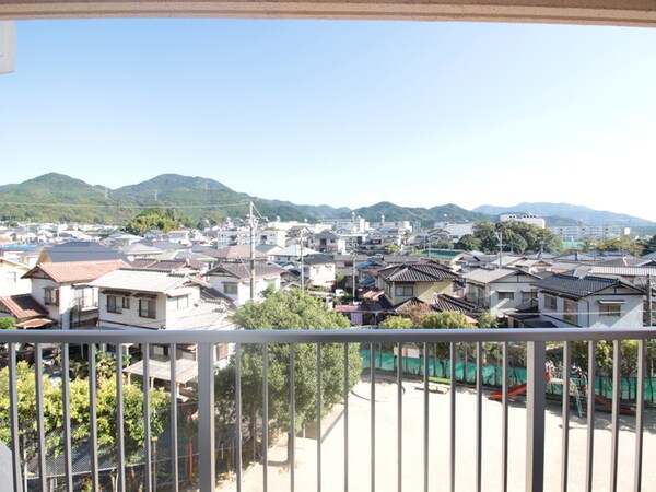 室内からの展望