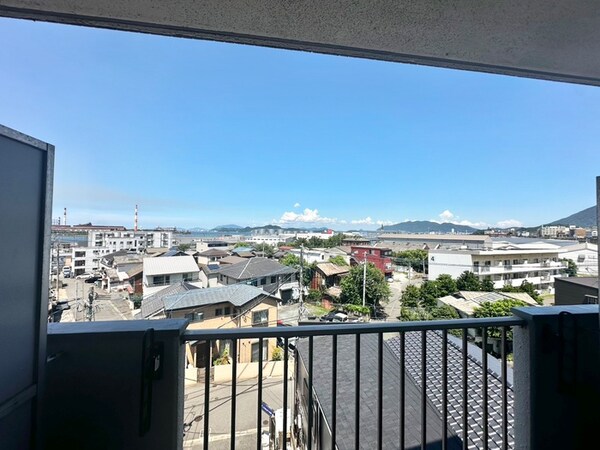 室内からの展望