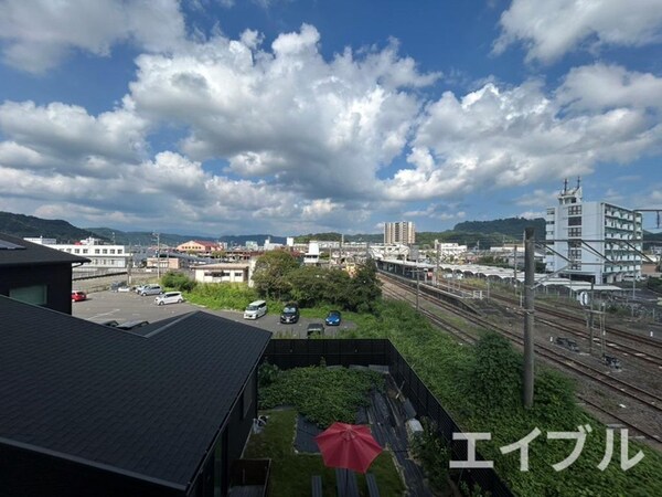 室内からの展望