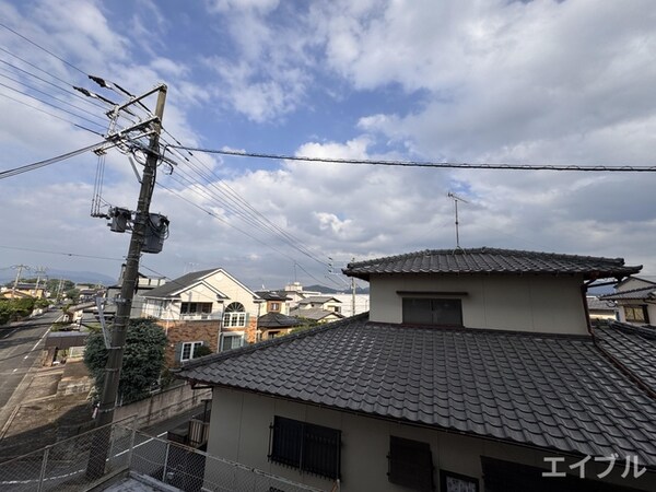 室内からの展望