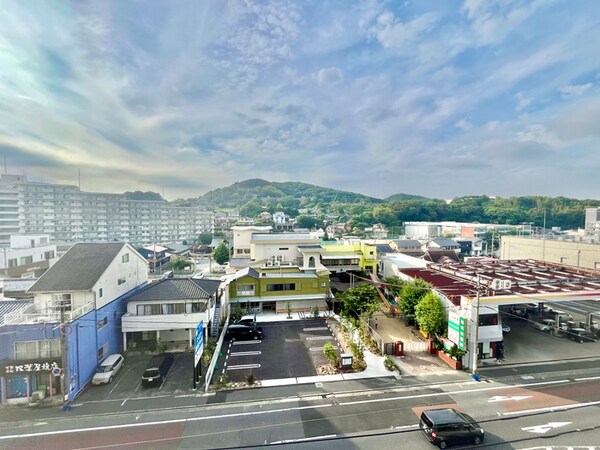 室内からの展望