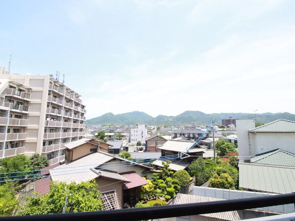 室内からの展望