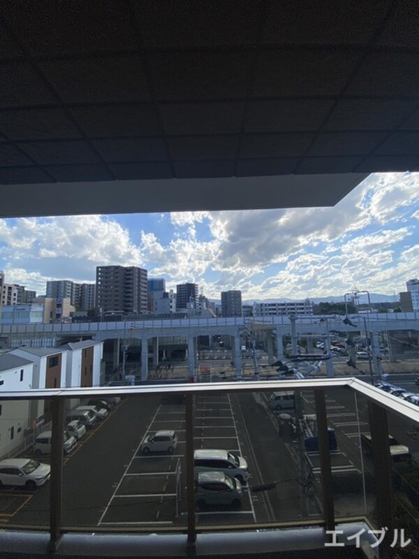 室内からの展望