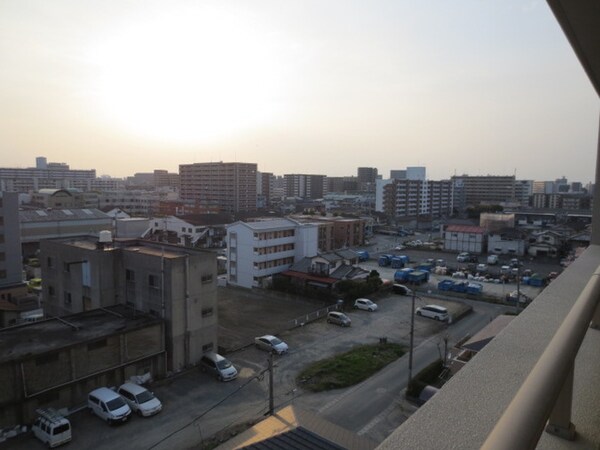 室内からの展望