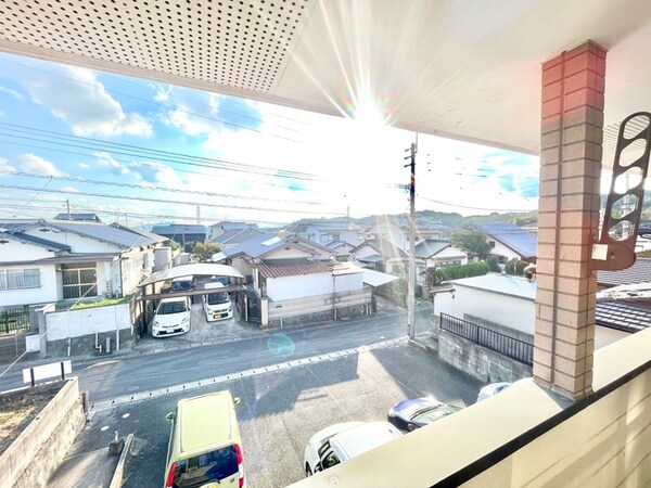 室内からの展望