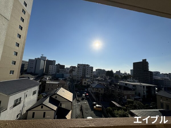 室内からの展望