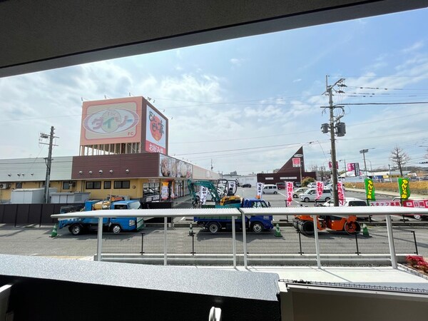 室内からの展望