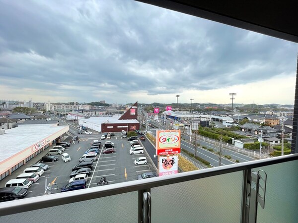 室内からの展望