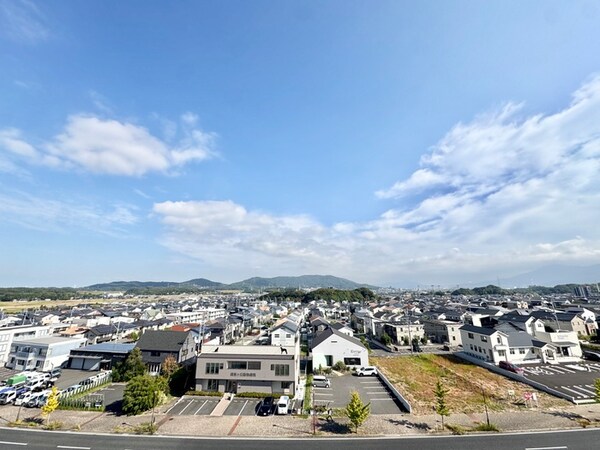 室内からの展望