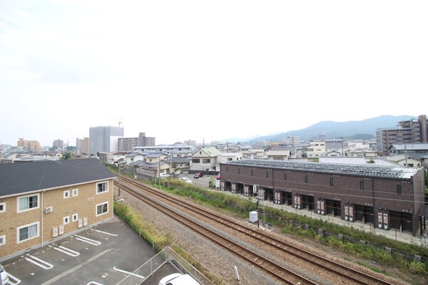 室内からの展望