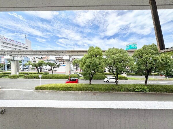 室内からの展望