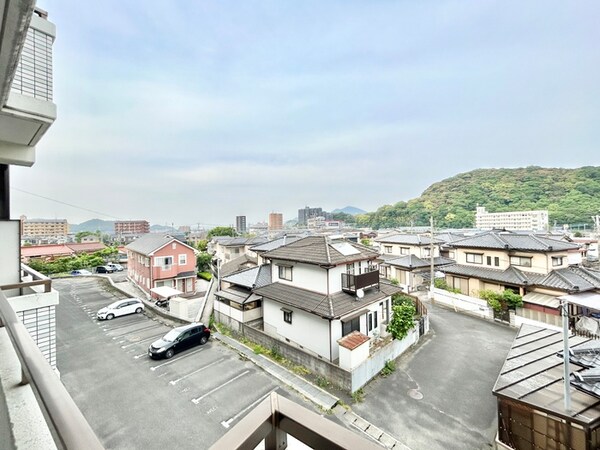 室内からの展望