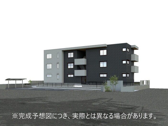 物件外観写真1　(完成模型)