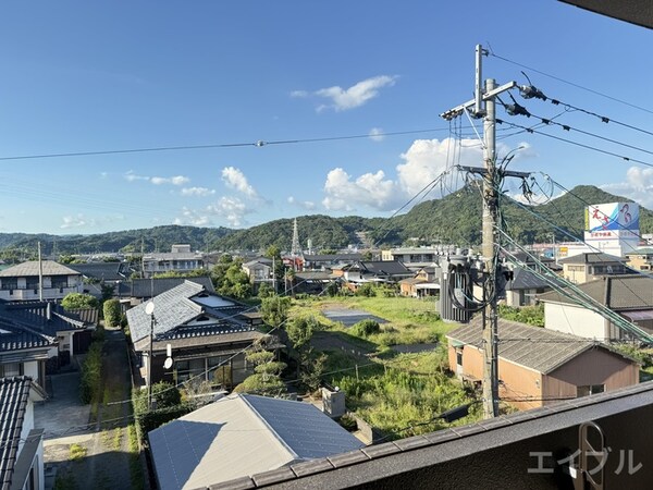 室内からの展望
