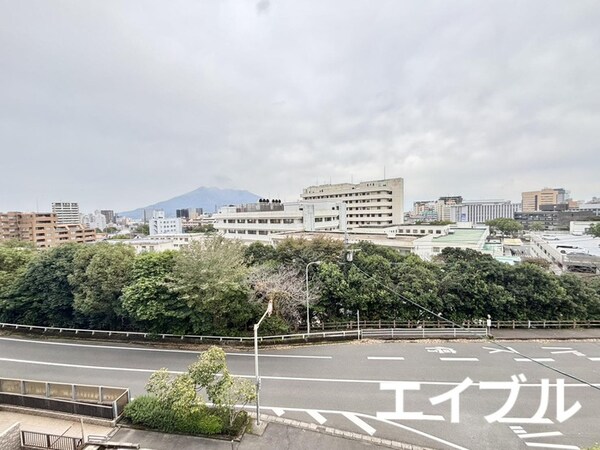 室内からの展望