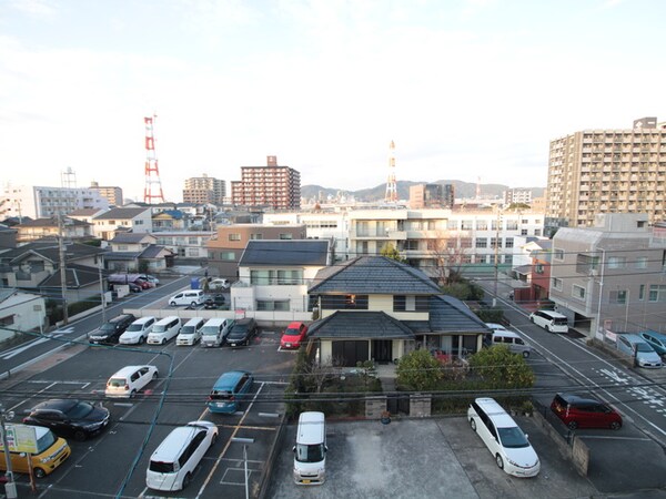 室内からの展望