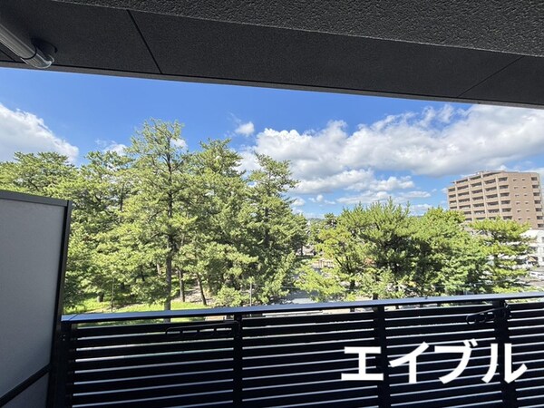 室内からの展望