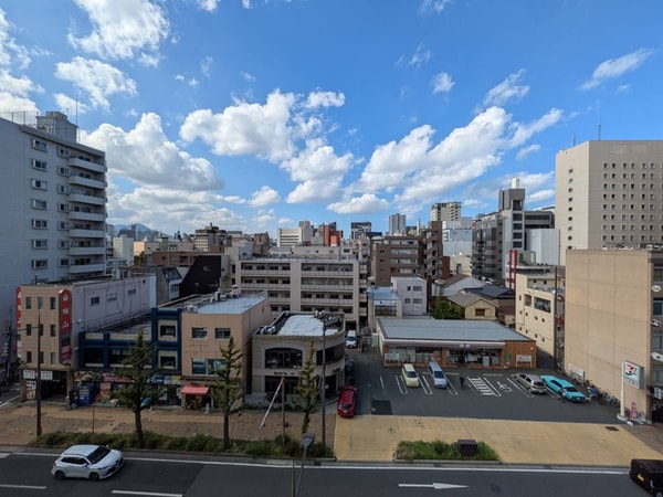 室内からの展望