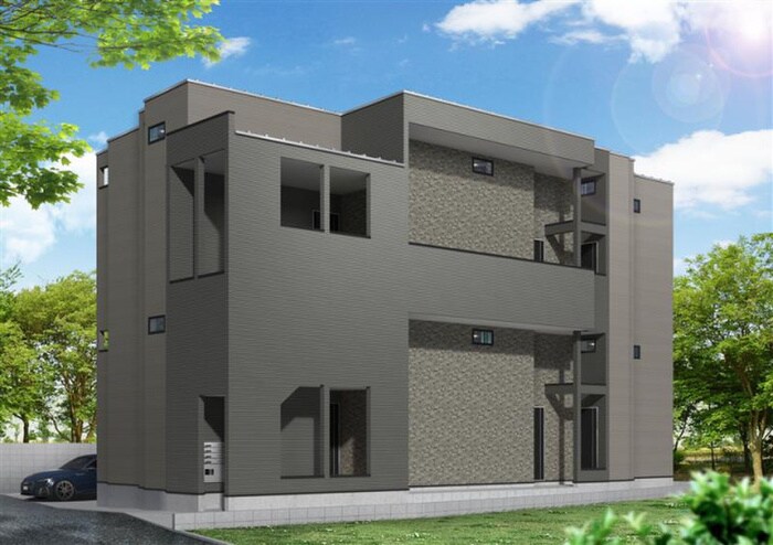 物件外観写真1　(完成予想図)