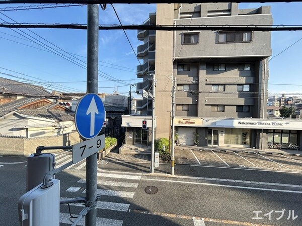 室内からの展望