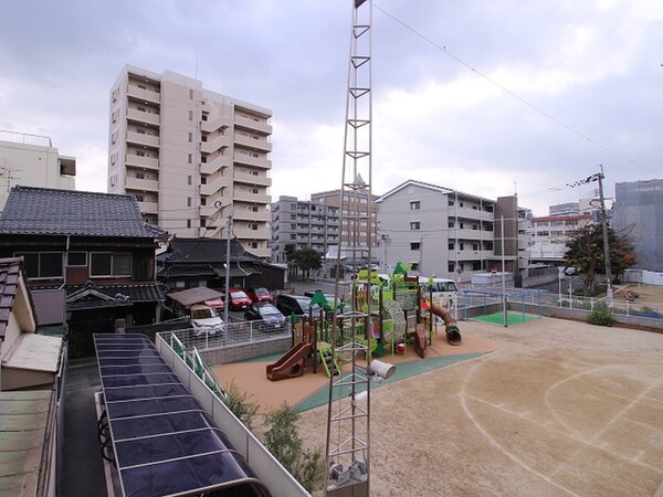 室内からの展望