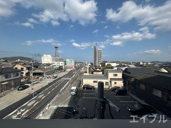 室内からの展望