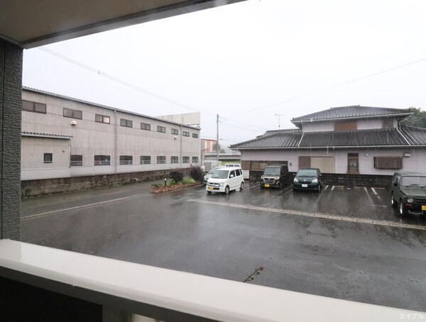 室内からの展望