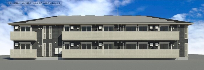 物件外観写真1　(完成予想図)