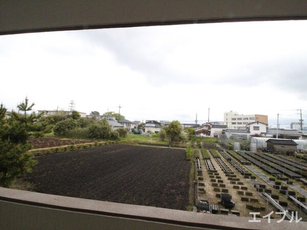 室内からの展望