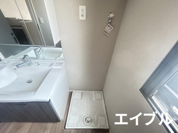 洗濯機置場