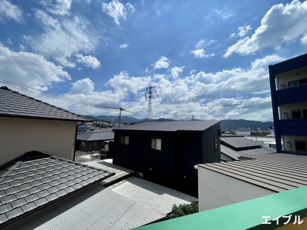 室内からの展望