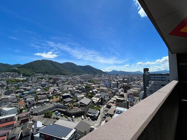 室内からの展望