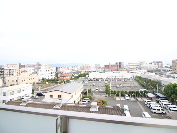 室内からの展望
