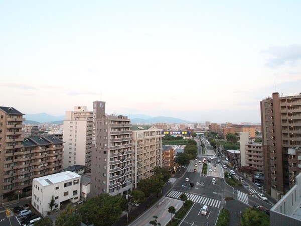 室内からの展望