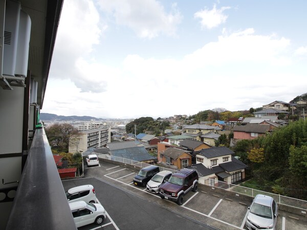 室内からの展望