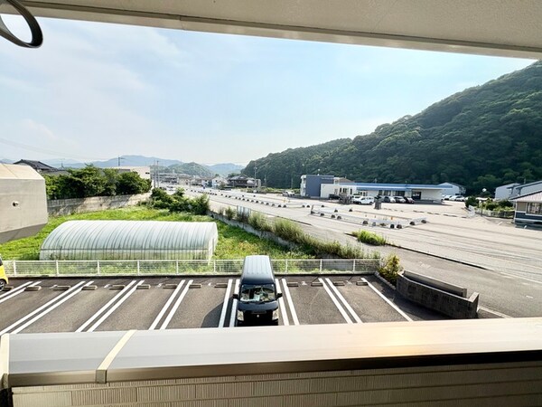 室内からの展望