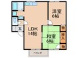 セジュールダイヤ壱番館の間取図
