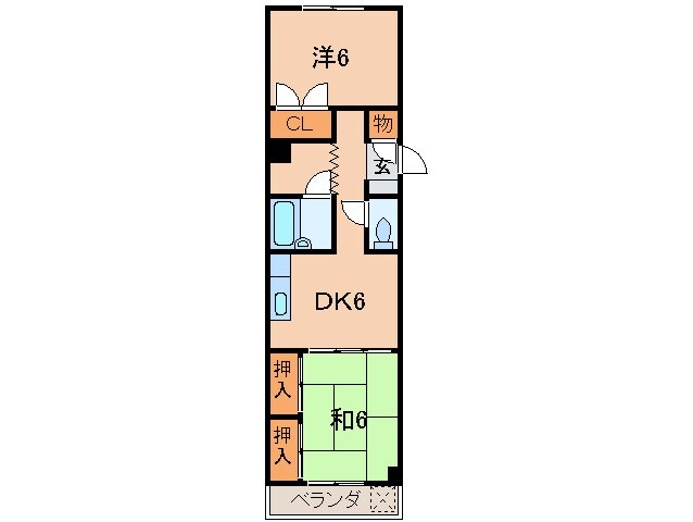 Ｊ－フィ－ルドの間取り図