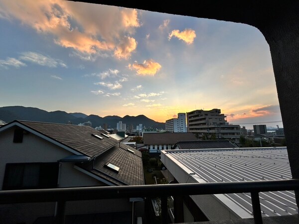 室内からの展望